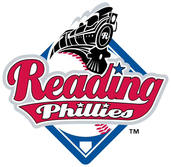Reading Phillies 1999-2007 Primary Logo iron on heat transfer...